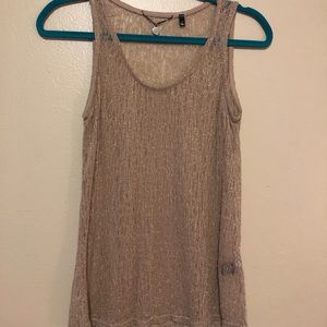Sheer Shimmery Tank